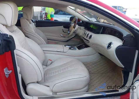 2017 Mercedes-Benz S 550 4Matic из США, поврежденный, VIN WDDXJ8FB2HA027599